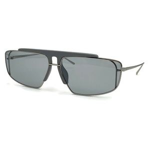 Prada 63mm Irregular Rectangle Sunglasses